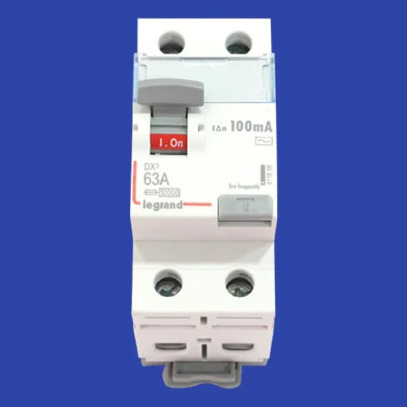 Legrand DX3 RCCBs - Double Pole 240 V~ (63A - 100mA) Type -AC