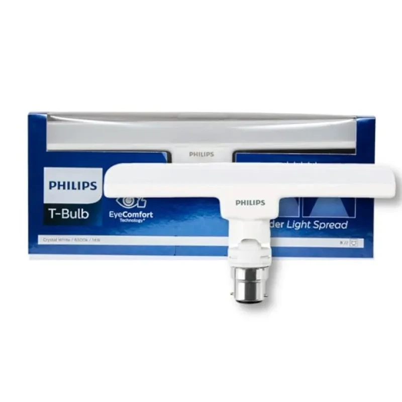 Philips Stellar Bright 10W B22 LED T-Bulb,Cool Day Light , Pack of 1