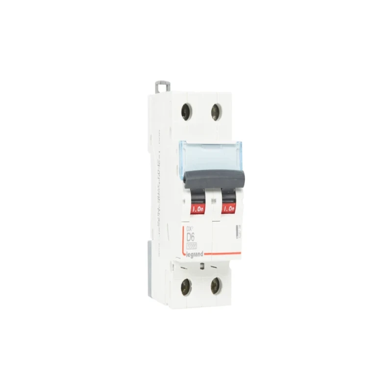 Legrand DX3 AC MCBs - D Curve Double Pole 415 V~ (6A)