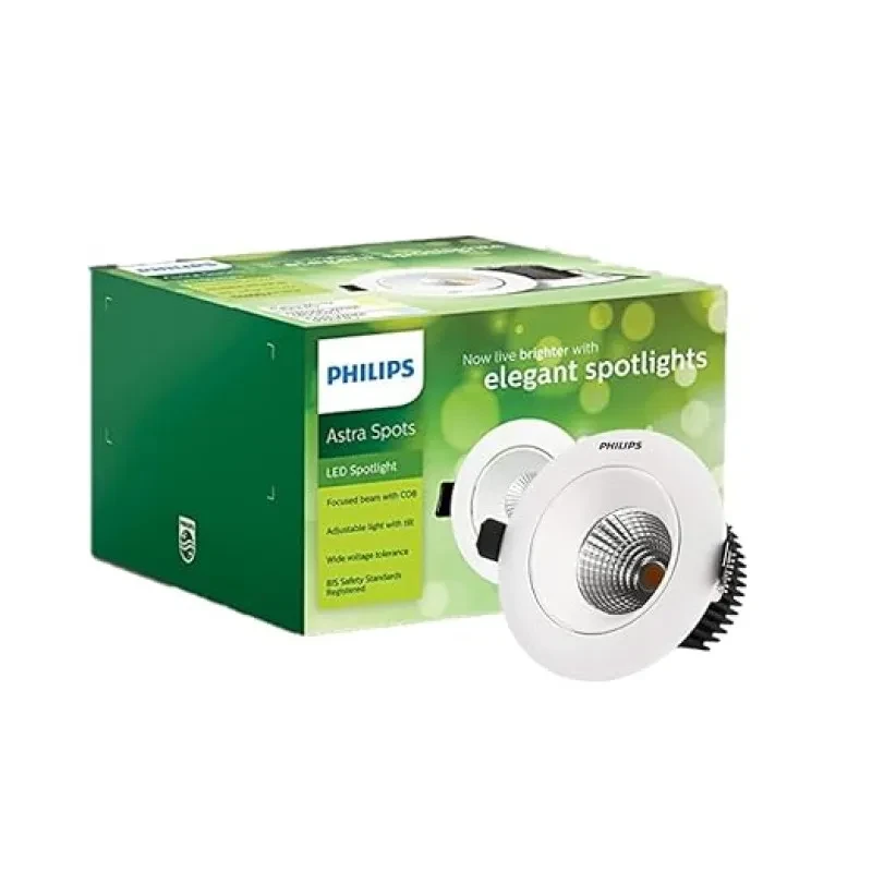 Philips Astra Spots 3-Watt LED COB Lights (Warm White)