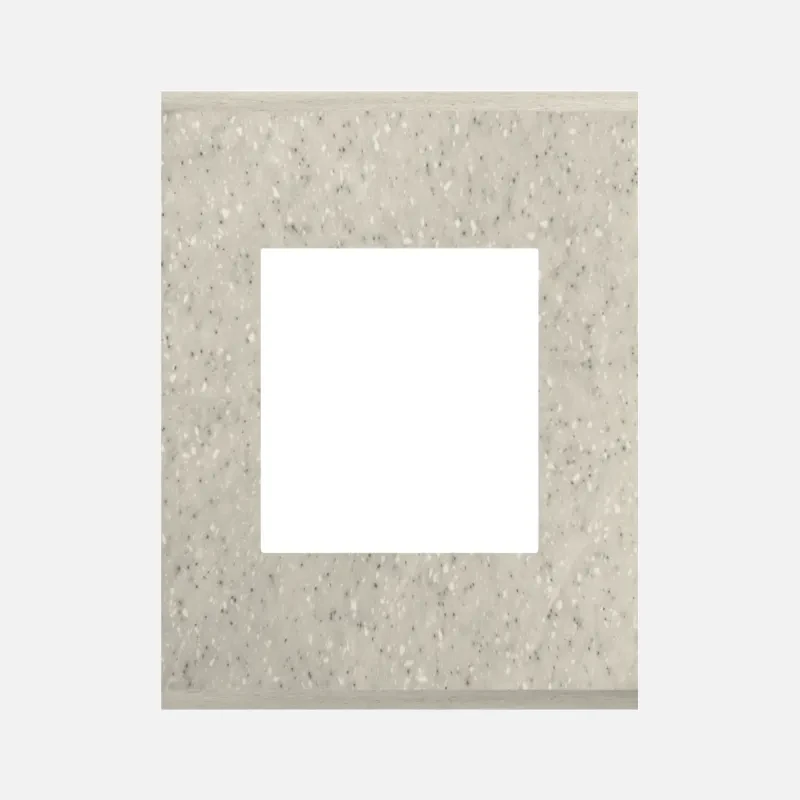NORISYS CUBE Series 3M Solid Marble Finish Plate with Frame