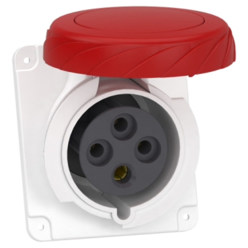 Schneider 32A 3P + E screw-socket-angled - IP67 380...415 V AC Panel ( PKF32F734)