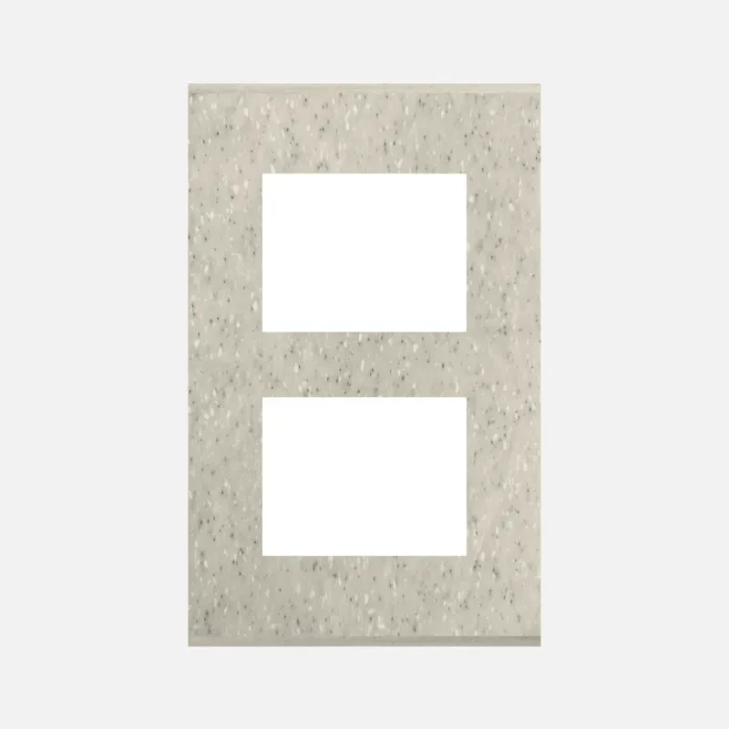 NORISYS CUBE Series 8M (Vertical) Solid Marble Finish Plate with Frame
