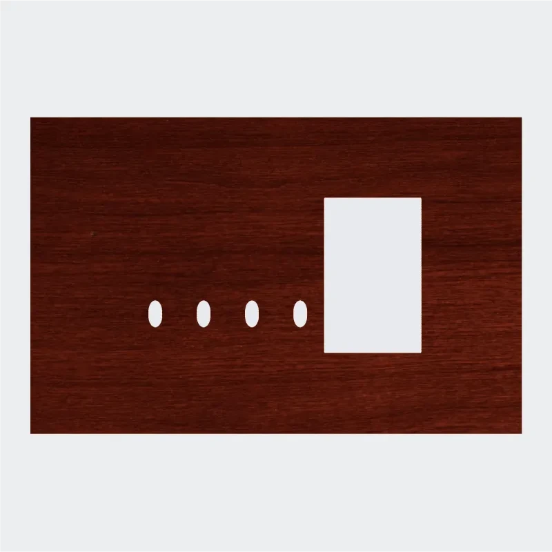 Norisys TG9 6M Solid Wood Plate with 4 holes + 2M Window