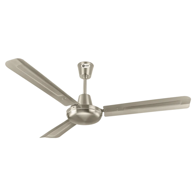 ORIENT: Quasar High Speed Ceiling Fan with Electroplated Finish 1400MM
