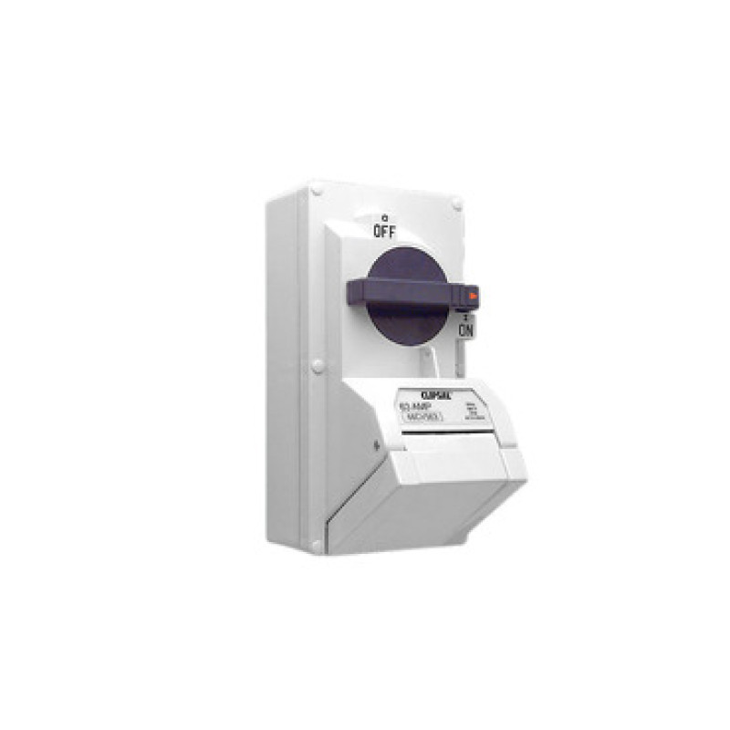 Schneider 66 Series - 500V 63A - 5 Round PIN IP66 - Switched Socket Outlet ( 66CV563-RG)