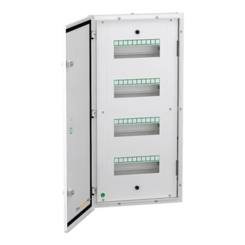 Schneider Acti9 PPI Flexi Tier DB (IP43) - 4T40M Flexi PPI DB - 4*10 Modules Per Row - Double Door -10 way - (A9HFPI10)