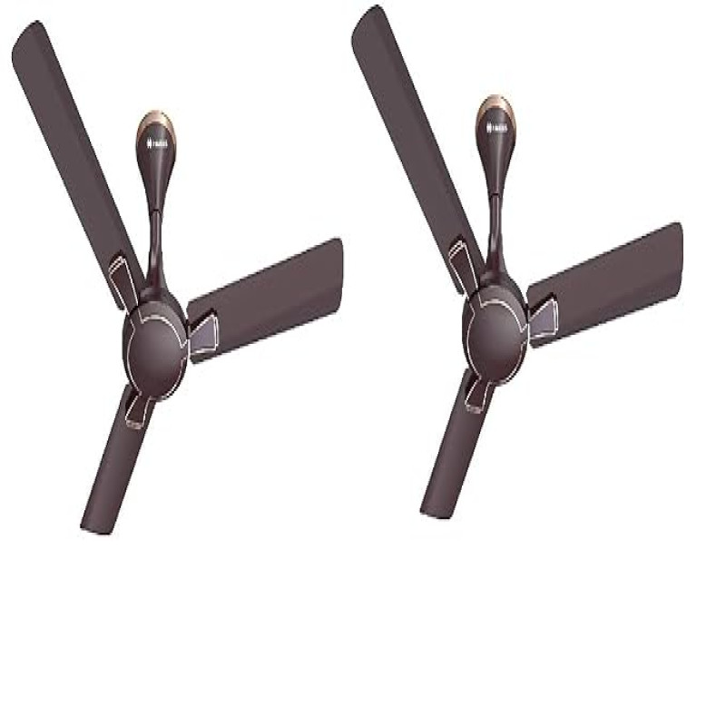 HAVELLS Milor 1200 mm Anti Dust 3 Blade Ceiling Fan (Dusk, Pack of 2)