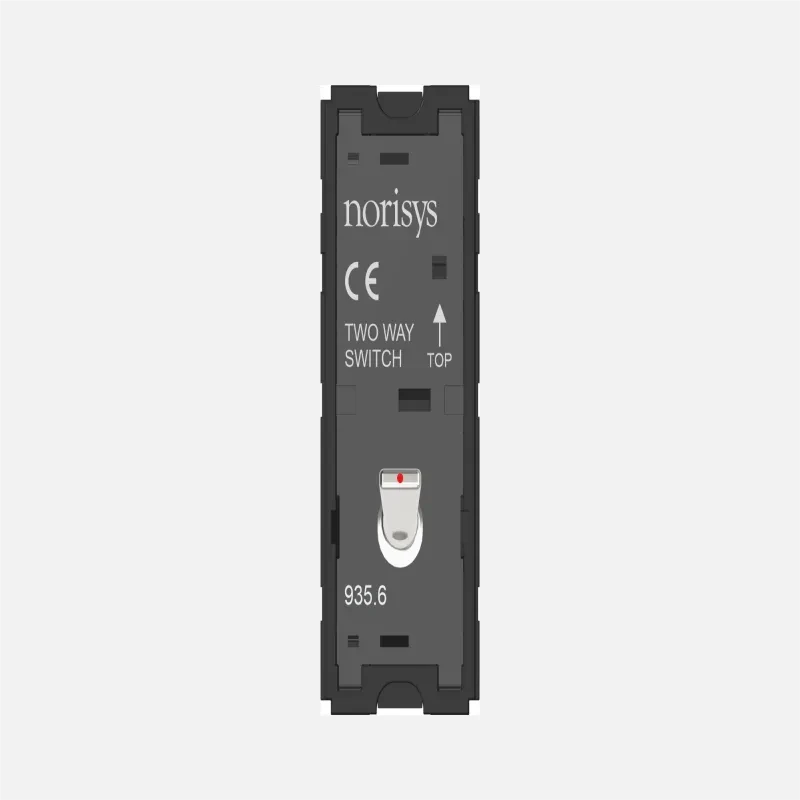 Norisys TG9 Switch 6A - 1 Gang Two-way with indicator - 1 Module