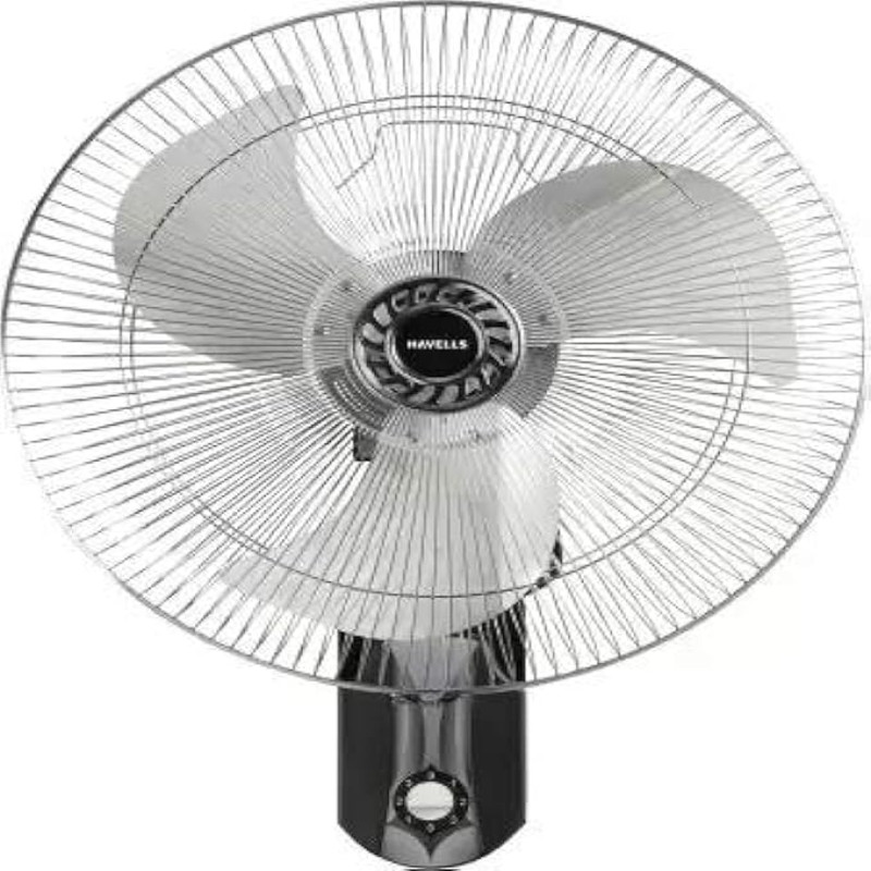 Havells V3 450mm Wall Fan (Silver Black)