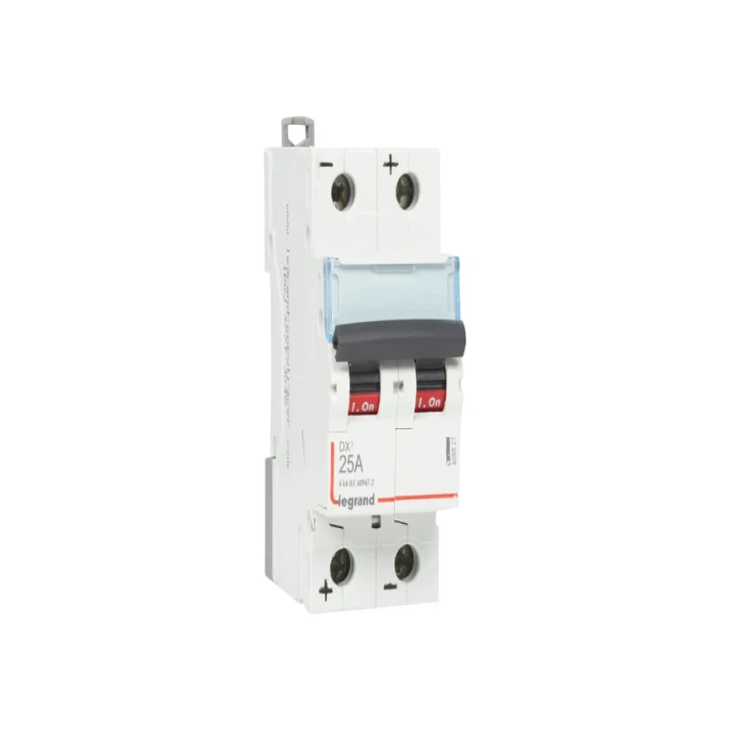 Legrand DX3 DC MCBs - Double Pole 250 V~ (25A)