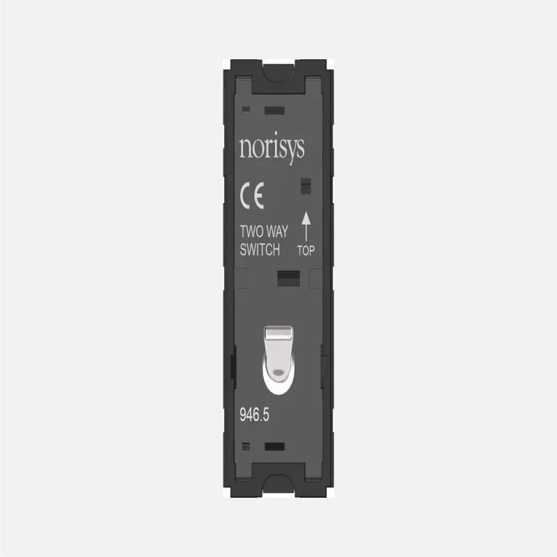 Norisys TG9 Switch 16A - 1 Gang - Two-way with indicator + Blank - 1 Module