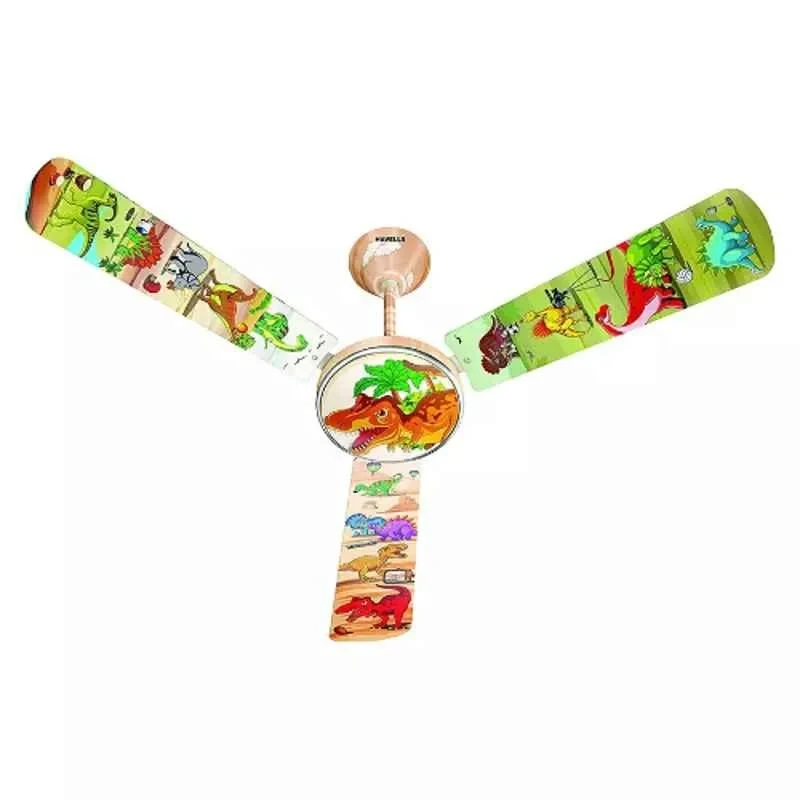 HAVELLS saurous world kids' fan 1200 mm 1200 mm 3 Blade Ceiling Fan (Energy Saving Pack of 1)