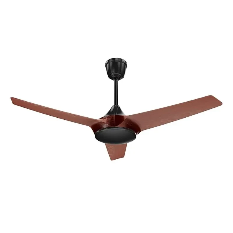 Sturlite Airmaster 1320mm Smart Ceiling Fan with Remote| 2-Way Rotation BLDC Motor Fan| Voice on Command Operation (Siri, Google, Alexa, IHome)| IOT with Silent Operation - Darkwood