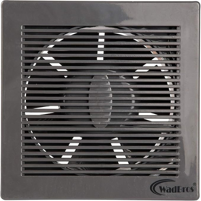 WADBROS Eco-6 25-Watt Bathroom Ventilation Fan (Grey) 6 Inch