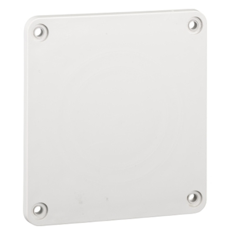 Schneider WeatherProof Blank - marked for 1 socket 65x65 or 75x75 - (13137)
