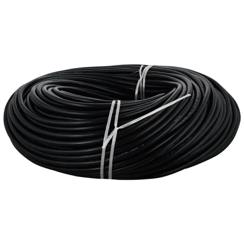 Polycab 2.5 Sqmm 2 Core FR PVC Insulated Industrial Flexible Cable Black (100 Mtrs)