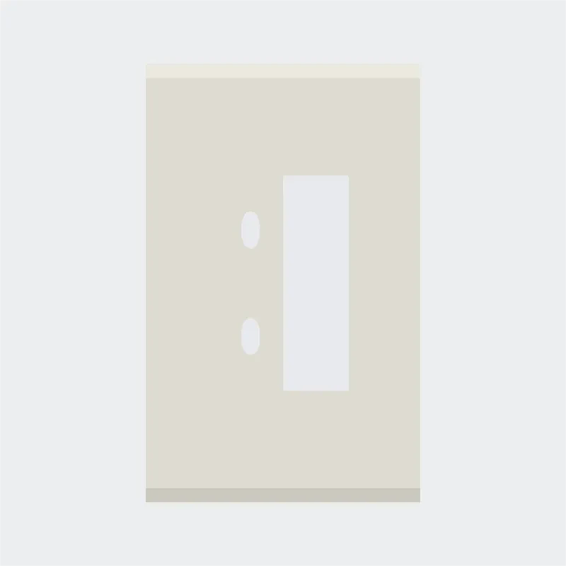 Norisys TG9 2M Solid Glass Plate with 2 holes + 1M Window