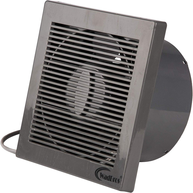 WADBROS Eco-6 25-Watt Bathroom Ventilation Fan (Grey) 6 Inch