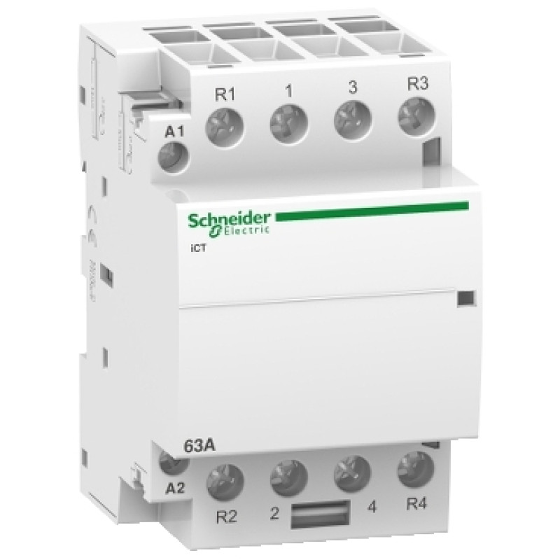 Schneider iCT contactor - 2NO+2NC - Four Pole - 63A - (A9C20868)