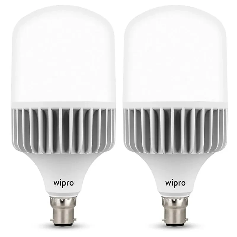 Wipro 30W LED Cool Day Light Bulb, Pack of 2, (Garnet, B22D)