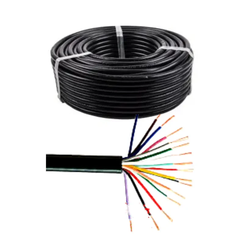 Polycab 0.75 Sqmm 16 Core FR PVC Insulated Industrial Flexible Cable Black (1 Mtrs)