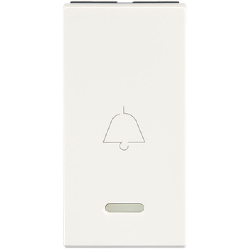 Legrand Arteor Bell Push - 6A SP - 1Way w Indicator - 1Module
