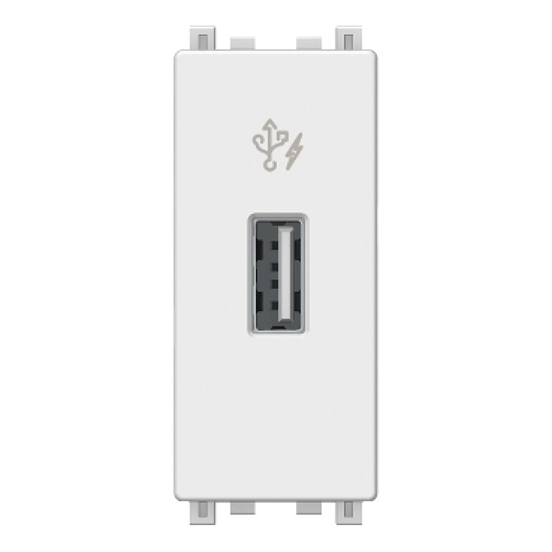 Schneider Zencelo - 1 Gang USB Charger 2.1A (1Module)