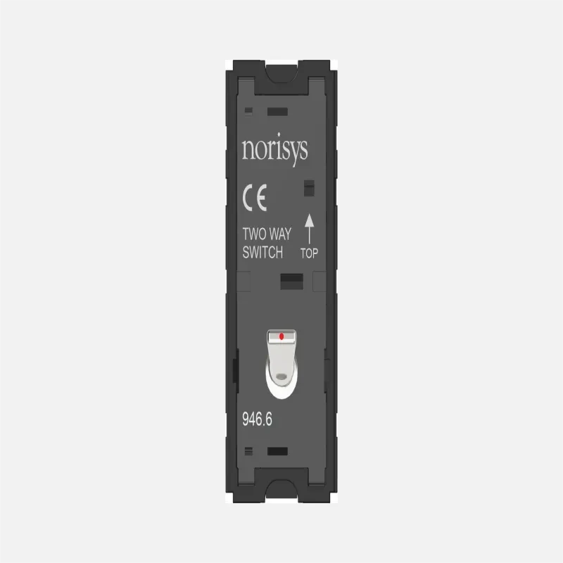 Norisys TG9 Switch 16A - 1 Gang - Two-way with indicator - 1 Module