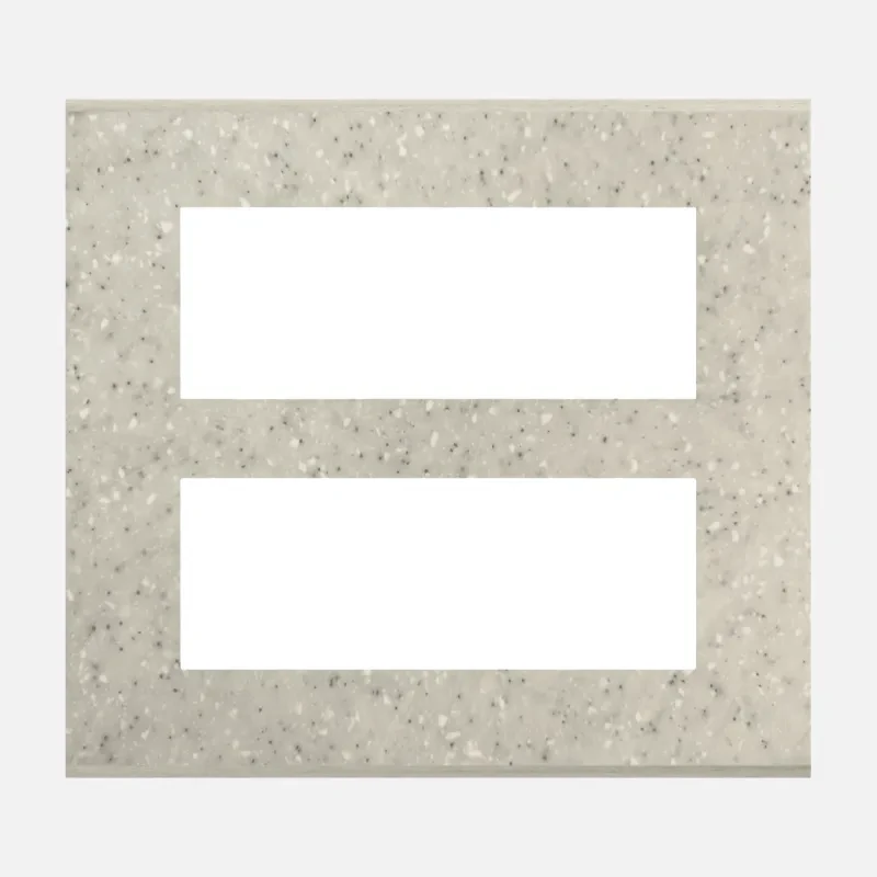 NORISYS CUBE Series 16M Solid Marble Finish Plate with Frame