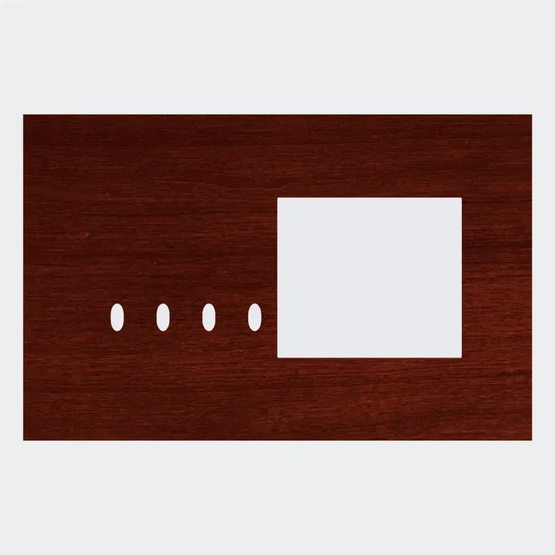 Norisys TG9 8M Solid Wood Plate with 4 holes + 4M Window