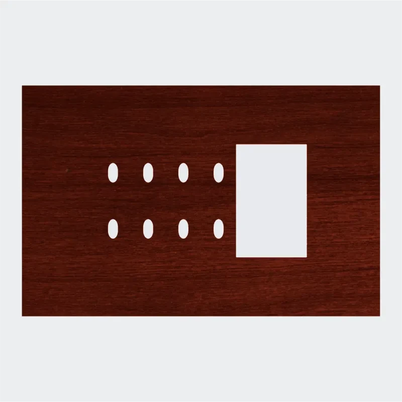Norisys TG9 6M Solid Wood Plate with 8 holes + 2M Window