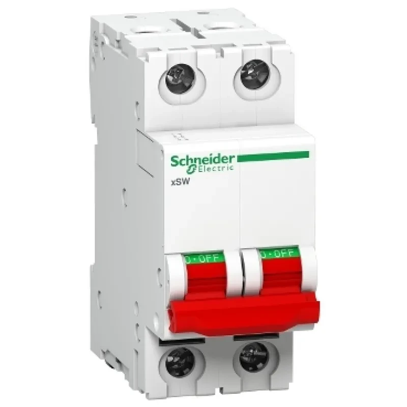 Schneider Acti 9 Isolator xSW -- Double Pole - 40A -- (A9S2P040 )