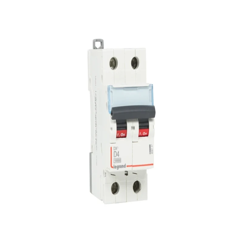 Legrand DX3 AC MCBs - D Curve Double Pole 415 V~ (4A)