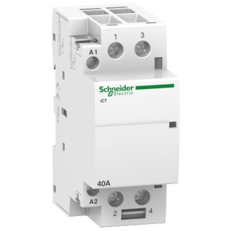 Schneider iCT contactor - 2NO - Double pole - 40A - (A9C20842)