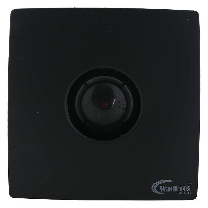 WADBROS 25-Watts Window or Glass Exhaust Fan (Black)