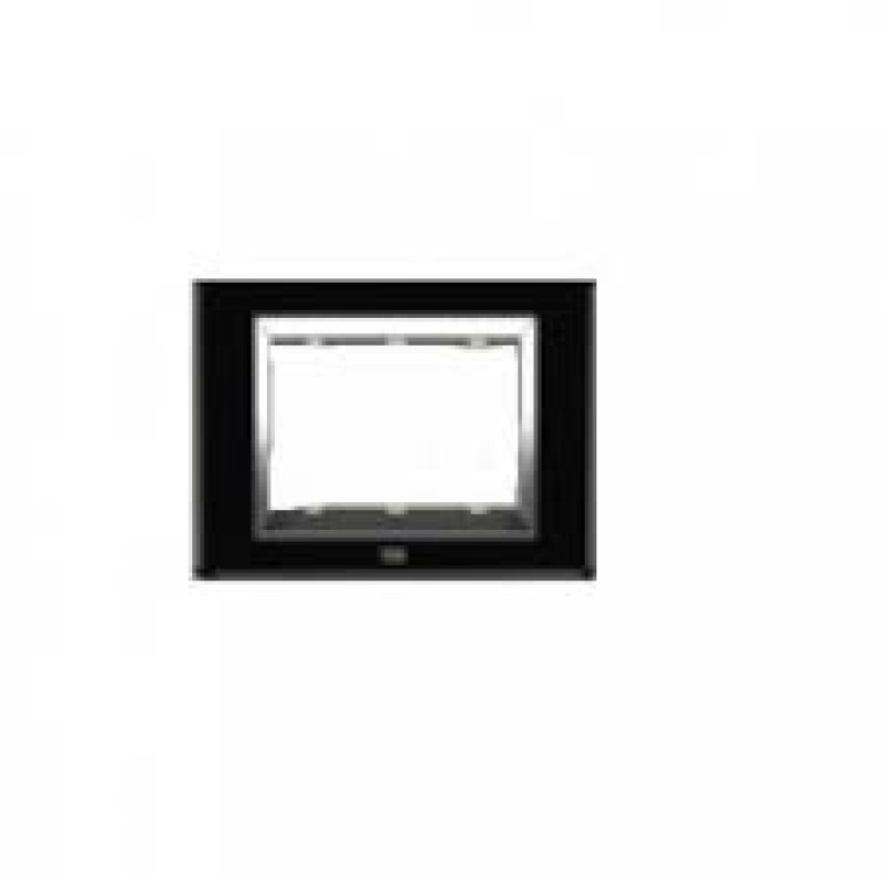 ANCHOR ROMA Classic Vetro Glass Plate 3 Module (Space Black)