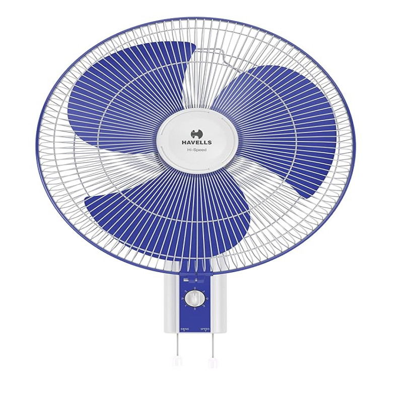 Havells Marvelwind Hs 400Mm Wall Fans (4.2 stars, White Blue, Pack Of 1)