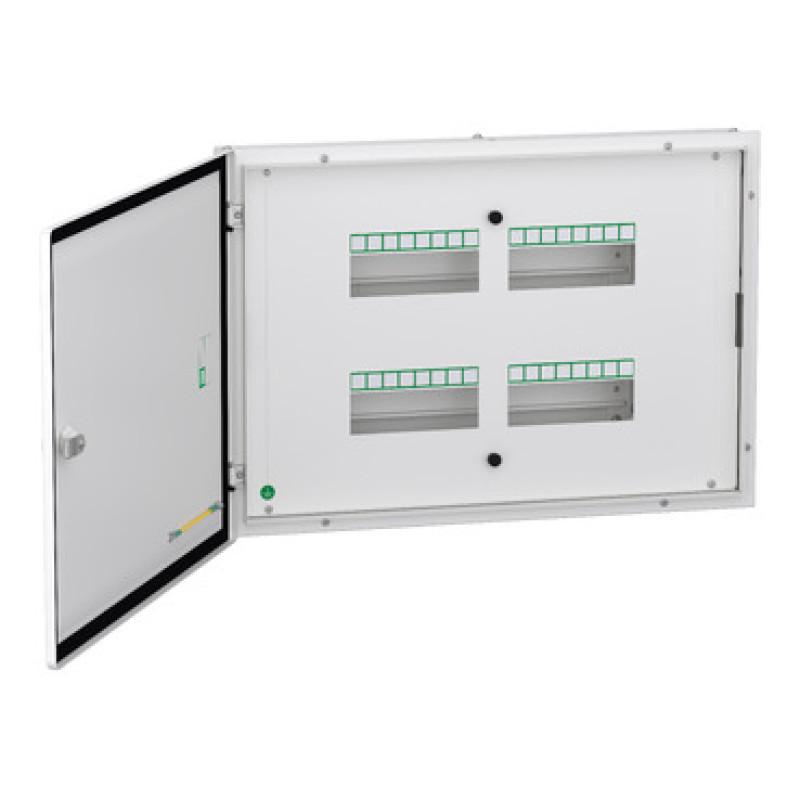 Schneider Acti9 PPN TPN DB - TPN PPI DB (Per Phase Isolation DBs) - (IP43) - (8+2*3+6*3) - Double Door - 8 ways - (A9HTPI08)