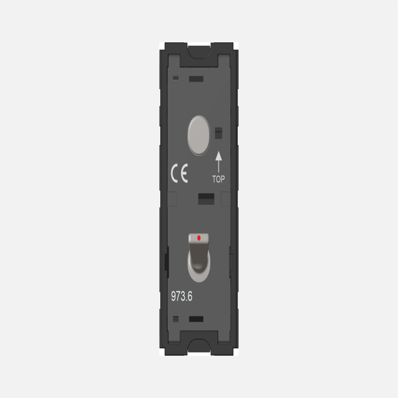 Norisys TG9 Switch 6A - 1 Gang - Two-way with indicator + Blank - 1 Module