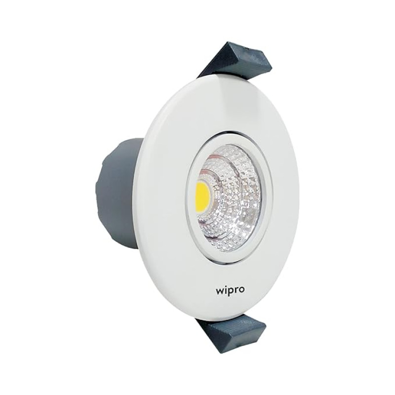 wipro Garnet 3w Mini Spotlight Green (Pack of 1)