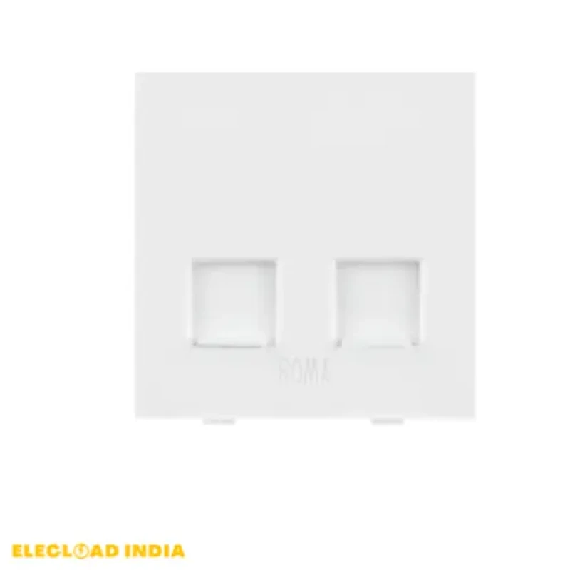 ANCHOR ROMA RJ 11 Tel. Jack Double With Shutter