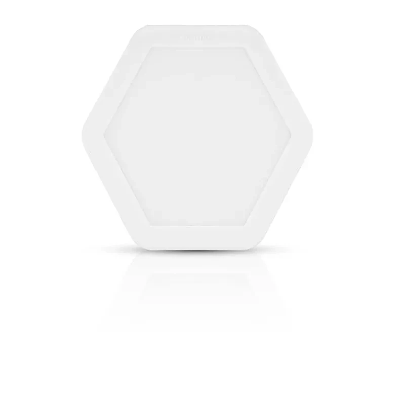 Philips Hexastyle 8W Downlighter(Natural White), Pack of 1 | Cutout - 4 inch | Panel Light for False Ceiling