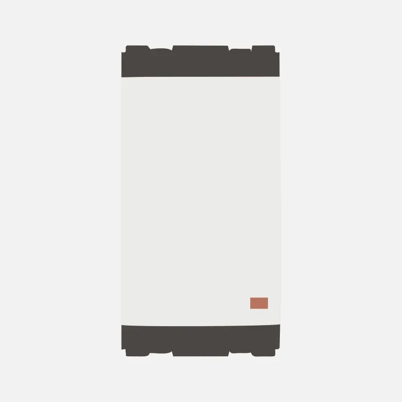 NORISYS CUBE Series Palm Switch 6A - One Way Single Pole with Indicator 2 Module