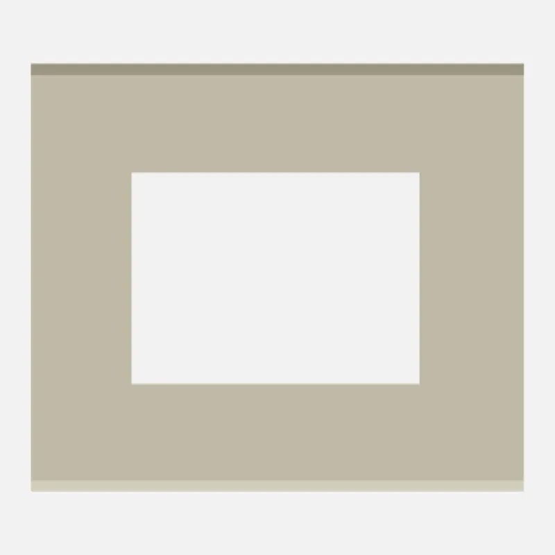 NORISYS CUBE Series 8M Solid Glass Plate with Frame