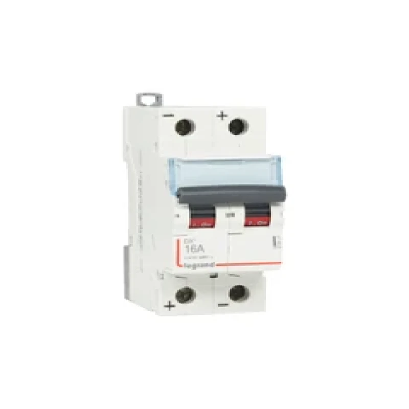 Legrand DX3 DC MCBs - Double Pole 250 V~ (16A)
