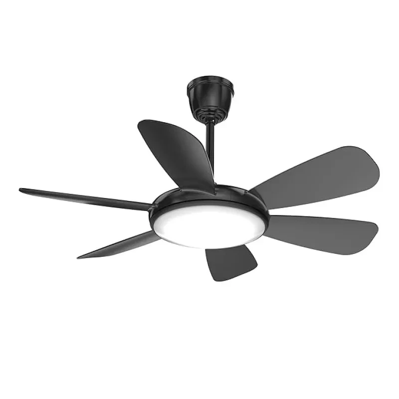 Sturlite Sundance 1320mm 6 Blades Smart Ceiling Fan with Remote| 2-Way Rotation BLDC Motor| Voice on Command Operation (Siri, Google, Alexa, IHome)| IOT with (3 in 1) Dimmable Light - Black