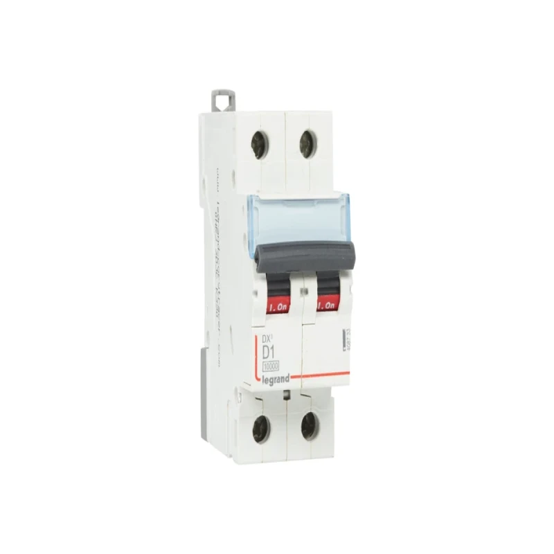 Legrand DX3 AC MCBs - D Curve Double Pole 415 V~ (1A)