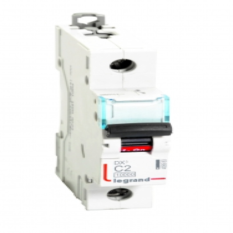 Legrand DX3 AC MCBs - C Curve Single Pole 240/410 V~ (2A)