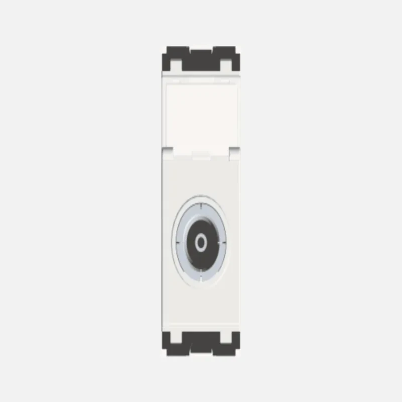 NORISYS CUBE Series Coaxial T.V Socket - 1 Module